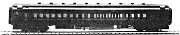 P-70 Series 80' Standard Heavyweight - Undecorated w/Six-Wheel Trucks -- Coach