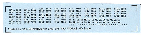 Decals -- High Capacity Car, Data (black)