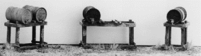 Barrel rack set