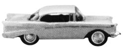 1957 Bel Aire Sports Coup w/Engine
