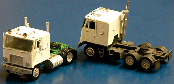 GMC Astro Universal Tractor w/Sleeper Cab -- With Single Exhaust, Square Fuel Tanks & Dual Axle