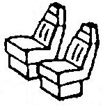 GMC Astro Gas Tank -- Cylindrical pkg(3)