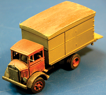 Truck Mack -- 1933 CJ Van