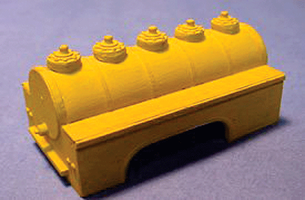Truck Body -- Five-Dome Fuel Oil Tank
