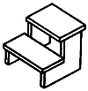 Stairs & Steps -- Short Step pkg(2)