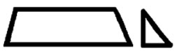Caboose Awning -- Scale 30"  76.2cm Width pkg(4)