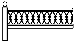 Porch railing          6/