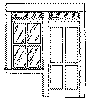 Entry Doors -- With Window pkg(3)