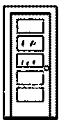 Doors -- With Two-Pane Window pkg(4)