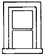 Window dh small 2-pane 4/