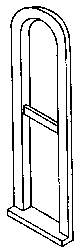 Window large arched    4/