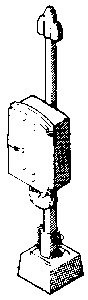 Trackside Details -- Cable Junction Box pkg(3)