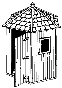 Telephone Shelters -- Wooden