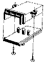 Coupler Pockets pkg(2) -- Pin Mounting