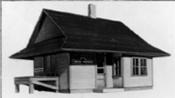 Flagstop Station, Wood Structure w/Some Metal Castings -- Pennsylvania