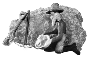 Mine Figures -- Prospector Pete