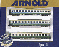 2nd Class Coach 3-Car Set -- Era IV DR "New Number Series"