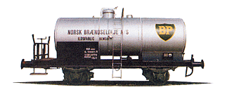 29' Tank Car -- NSB "BP"