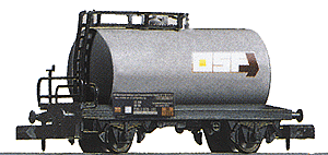 2 Axle Tank Car Era V -- DB OSF (gray)