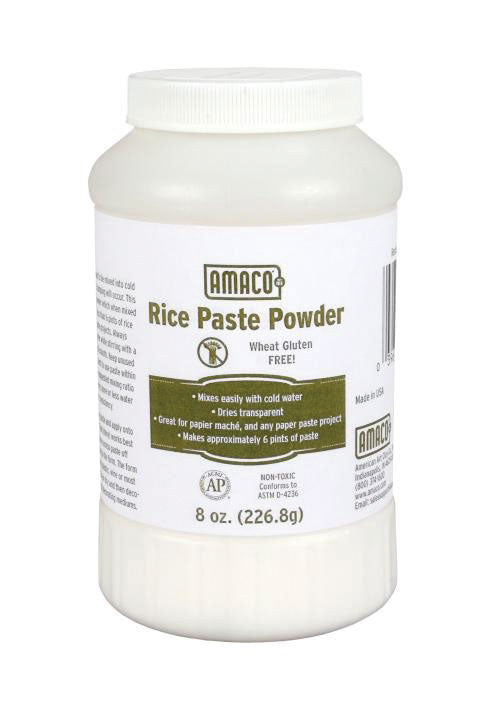 Gluten-Free Rice Paste Powder -- 8oz  226.8g Jar