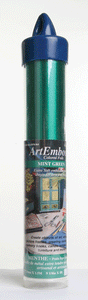Artemboss(R) Metal Sheet -- Mint Green 9-1/4 x 12"  23.5 x 30.5cm