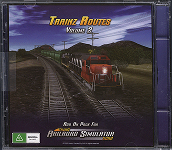 DVD -- Trainz Routes Vol 2 (Add On Pack For Railroad Simulator 2006)