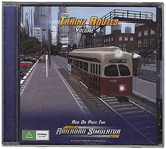DVD - Trainz Routes for Railroad Simulator 2006 -- Volume 4
