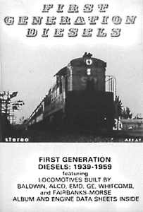 Audio Tape -- First Generation Diesels Volume 1