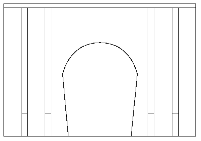 Concrete Tunnel Portals -- Single