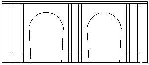 Concrete Tunnel Portals -- Staggered