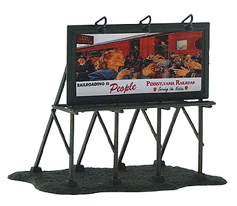Classic Billboards - Assembled -- Pennsylvania Railroad