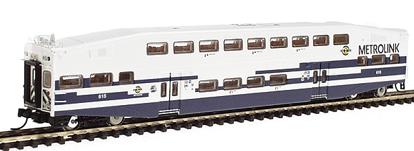 Bombardier Bi-Level Commuter Cab Car -- Metrolink 10th Anniversary