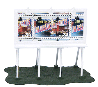 United States Postal Service 50 States Commemorative Billboard -- Massachusetts State Stamp