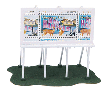 United States Postal Service 50 States Commemorative Billboard -- New Hampshire State Stamp