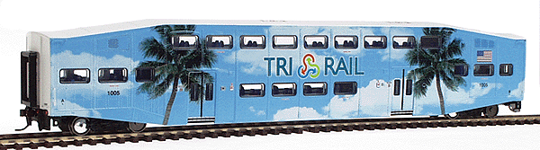 Ready-To-Roll(TM) Bombardier Bi-Level Commuter Coach -- Florida Tri-Rail
