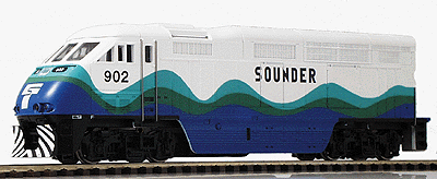 Diesel EMD F59PHI Powered -- Seattle Sounder #2