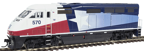 Ready-To-Roll(TM) Diesel EMD F59PPHI Powered, DCC Ready - Assembled -- Dallas-TRE #570