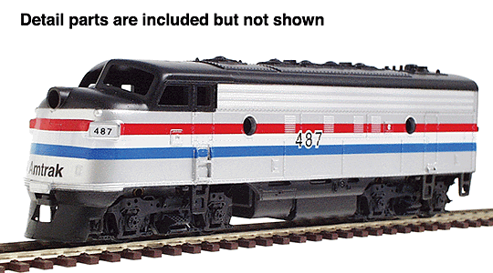 Diesel EMD F7A Dummy -- Amtrak(R) - Phase III