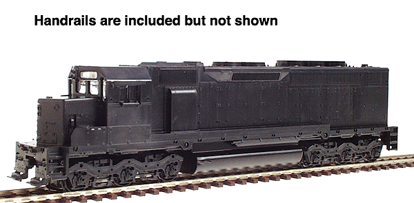 Diesel EMD SDP40 Dummy -- Undecorated