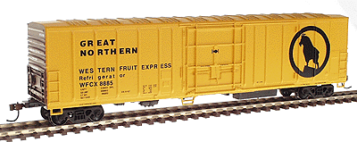 Ready-to-Roll(tm) 57' Mechanical Reefer - Assembled -- Great Northern - Western Fruit Express