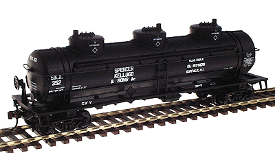 Ready-to-Roll(TM) 3-Dome Tank Cars - Assembled -- Spencer