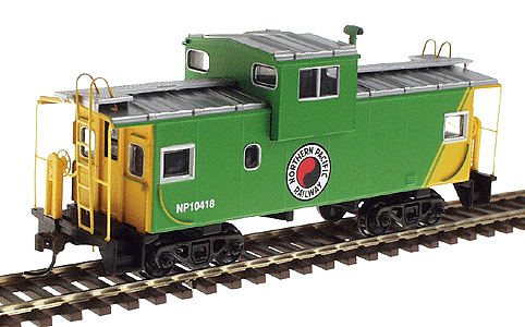 Ready-To-Roll(tm) Wide Vision Caboose - Assembled -- Northern Pacific