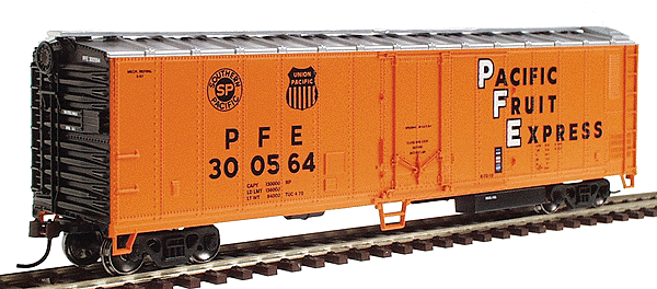 Ready-To-Roll(TM) 50' Mechanical Reefer - Assembled -- Pacific Fruit Express #1