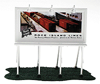 Classic Billboards - Assembled -- Rock Island Lines