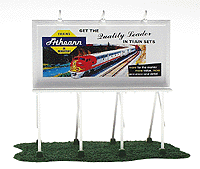 Classic Billboards - Assembled -- Athearn - Quality Leader
