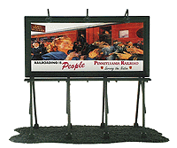 Classic Billboards - Assembled -- Pennsylvania Railroad