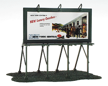 Classic Billboards - Assembled -- New York Central