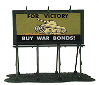 Heritage Billboards - Assembled -- For Victory (Buy War Bonds)