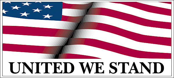 Heritage Billboards - Assembled -- American Flag (United We Stand)