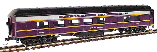 Ready-To-Roll(tm) Standard Diner - Assembled -- Atlantic Coast Line